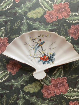 Fan Shaped Trinket Dish-By JAY Japan