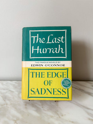 1956 "The Edge of Sadness" & "The Last Hurrah" Combined Hardcover Book