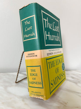 1956 "The Edge of Sadness" & "The Last Hurrah" Combined Hardcover Book