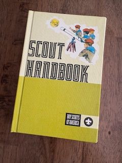 1972 Hardcover Boy Scout Handbook