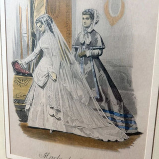 "Mode de Paris" French Fashion Print