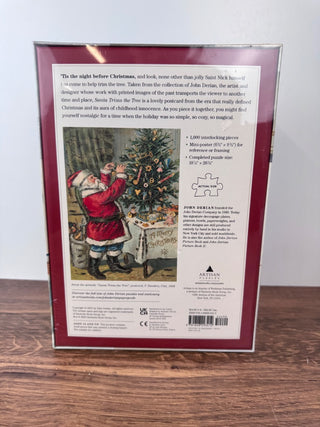Santa Trims the Tree by John Derian - 1,000-Piece Puzzle