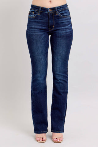 Judy Blue Mid-Waisted Dark Wash Bootcut Jeans 11(30)