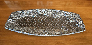Lenox Grape Weave Bread Tray/Serving Platter