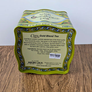 Irish Breakfast Teabags in Giftable Tin - 50 teabags