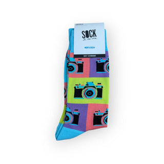 Men's Crew: Say Cheese! | Novelty Socks