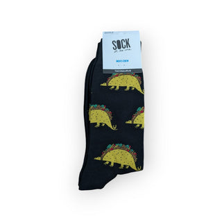 Men's Crew: Tacosaurus | Novelty Socks