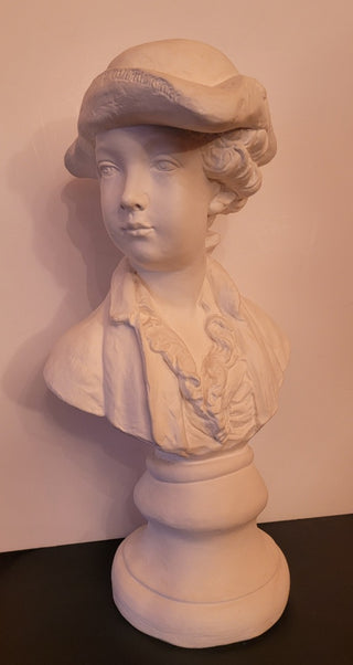 Plaster bust