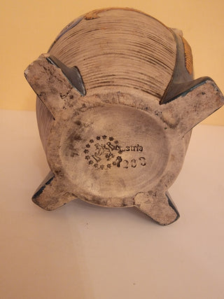 Julius Dressler ceramic Egyptian vase