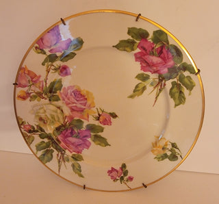 Kirk flowered plate/Germany