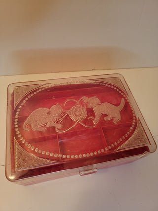 Hommer’s kitty sewing/jewelry box