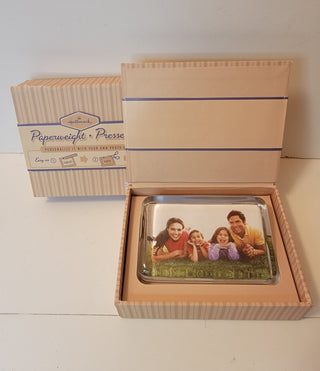 Hallmark photo paperweight