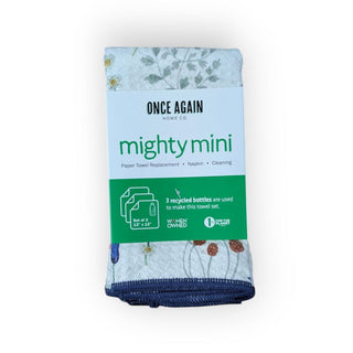 13" x 13" Eco Friendly Mighty Minis Towel Set - Serenity Floral