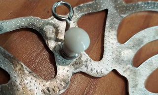 1970s, The Butterfly - Silver Plated Trivet by LEONARD SILVER MFG CO - FIRM - Price is Firm