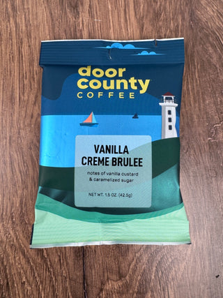 Vanilla Creme Brulee Flavored 1.5 Oz Gourmet Coffee | Full Pot JSQ Mercantile