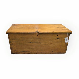 Vintage Solid Wood Storage Chest 16"h x 39"w x 16.5"d