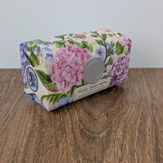 Wild Hydrangea Large Bath Soap Bar 8.7 oz