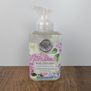 Wild Hydrangea Foaming Soap | Michel Design Works