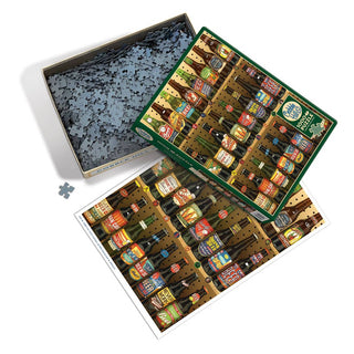 Beer Collection 1000-Piece Puzzle - Made in USA