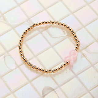 Holy Water Pink Ribbon Awareness Bracelet