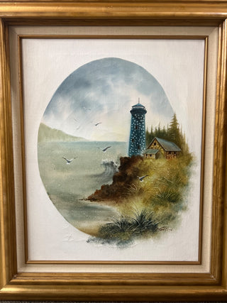 1983 Original Oil Painting Signed