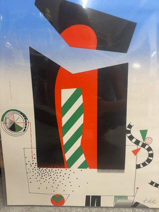 Universe Art 1974 Serigraph,silkscreen by Ernst Wild