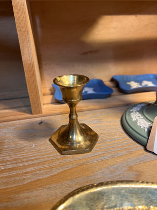 Mini Brass Candle Holder