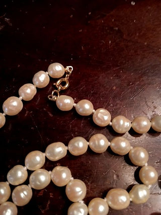 28" Freshwater Pearl Neck