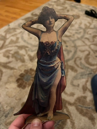 1900’s lady cutout
