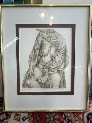 Vintage, art numbered and signed by artist Bernardi