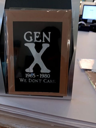 Gen X Blank Card