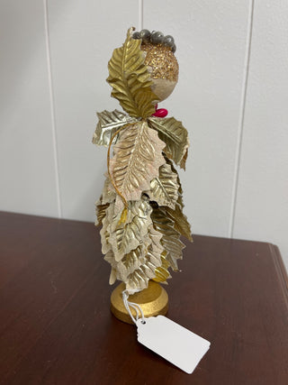 Vintage Golden Holly Girl C587