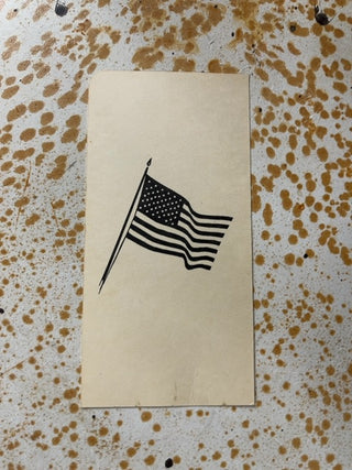 Flag flashcard
