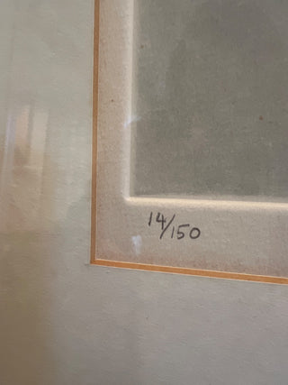 "Roses" Lithograph Signed and Numbered by Grace Hoxter