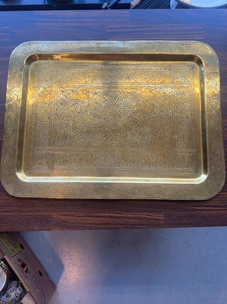 Vintage,Middle Eastern decorative tray