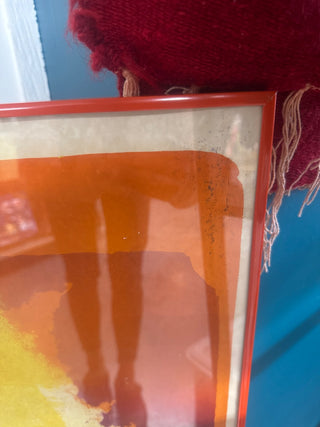 Vintage,exhibition poster by Paul Jenkins