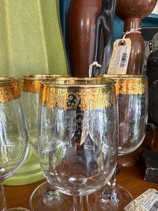 Vintage, Italy Cellini Crystal wine glasses(set of4)