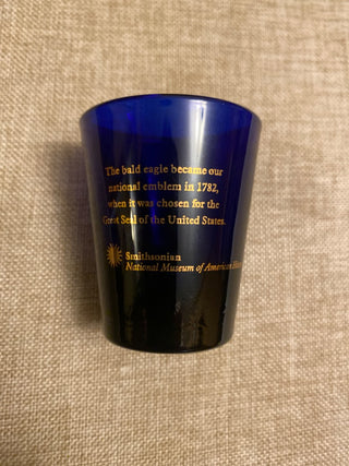 U.S.Seal Shotglass Cobalt