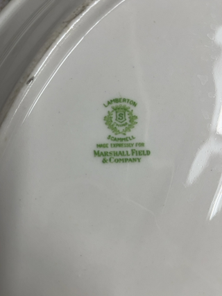Bunker Hill CC platter oval