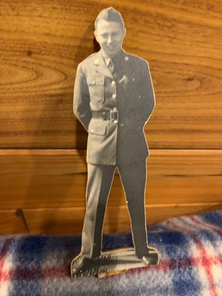 Solider, wood cutout