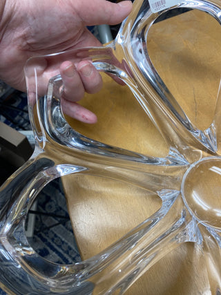 Art Vannes  French Crystal Open Bowl Price is Firm