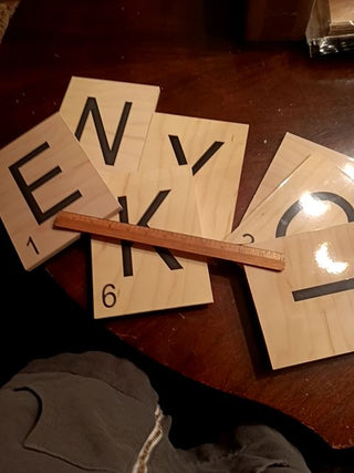 WoW  5 x 7 Scrabble Tile