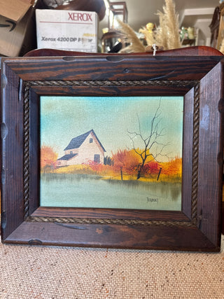 Vintage, 1960 oil painting Beaumont