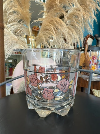 Vintage,Decover glass ice bucket made in Italy