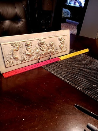 Cherub PlasterPlaque