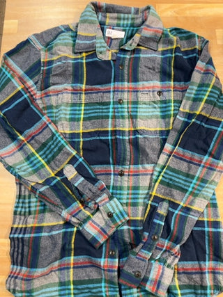 Gap plaid flannel shirt