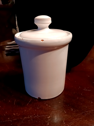 Italian Terracotta SmJar.  {as is}