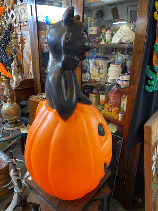 Empire cat on pumpkin blow mold needs cord