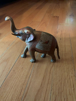 Vintage Brass Elephant