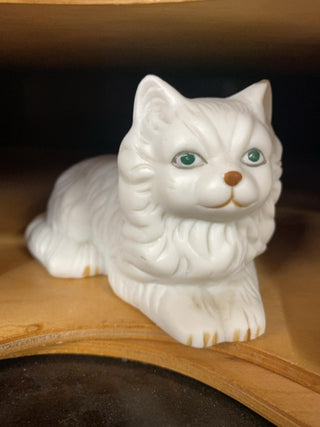 Enesco 4" White Persian Cat Figurine -